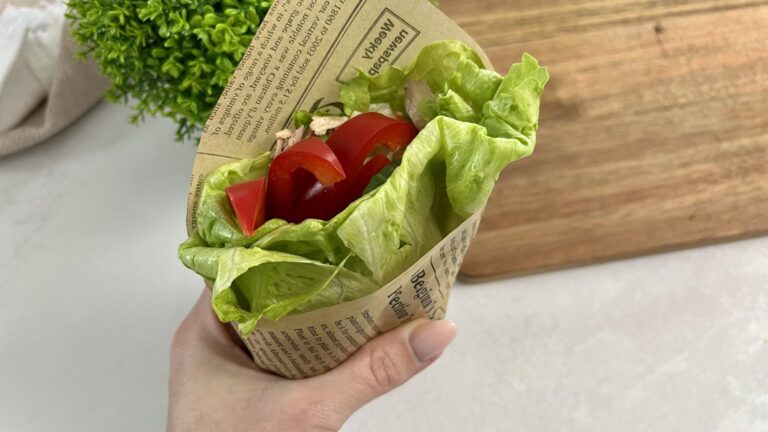 wrap z sałaty