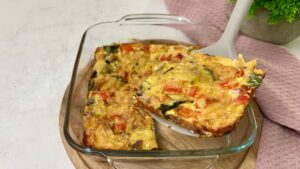 Read more about the article Pyszny przepis na zapiekankę z warzywami, zrób ją na śniadanie