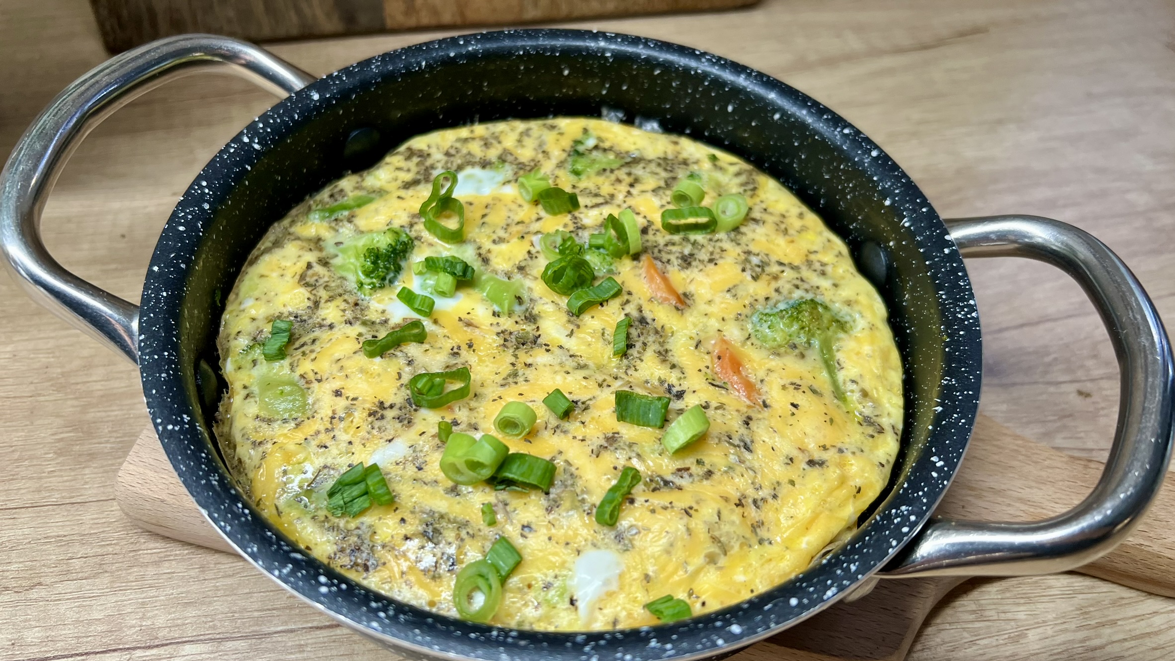 serowy omlet