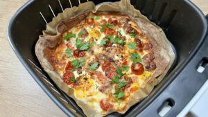 pieczona tortilla z air fryer