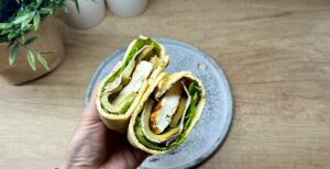 wrap z halloumi