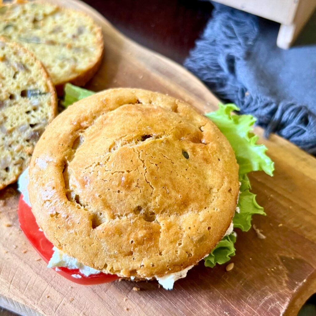 keto bułki z nasionami