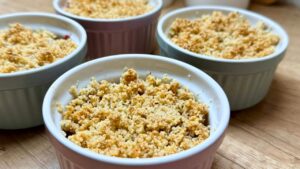 zapiekane truskawki kruszonka