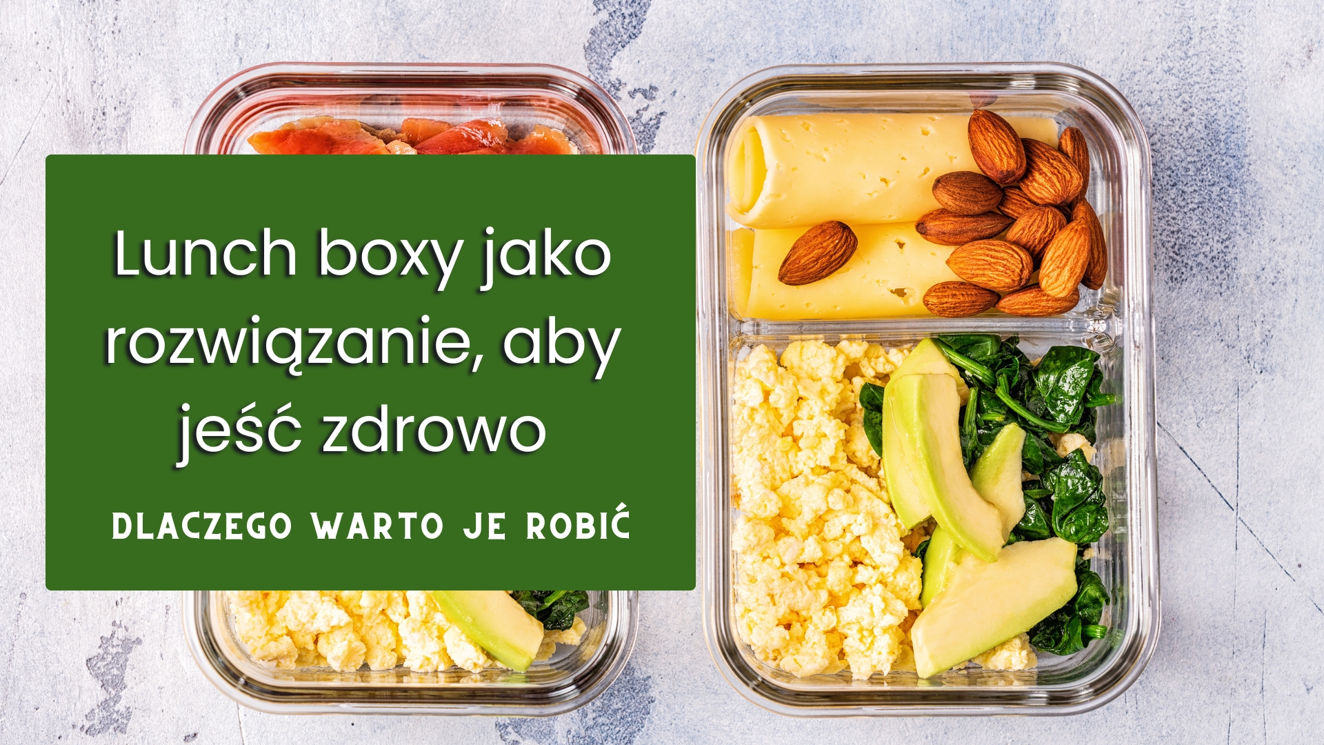 lunch boxy zdrowe jedzenie
