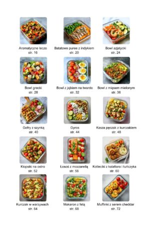 Pomysły na dania do pudełka Low Carb na słono