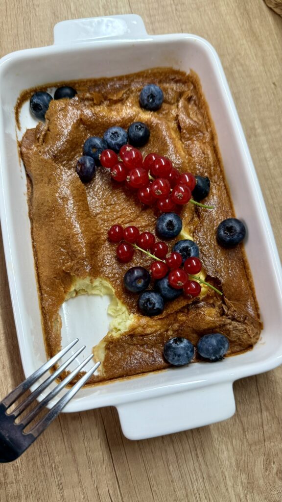 pieczony omlet air fryer