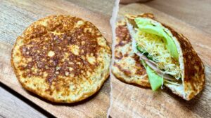 chlebek patelnia pita