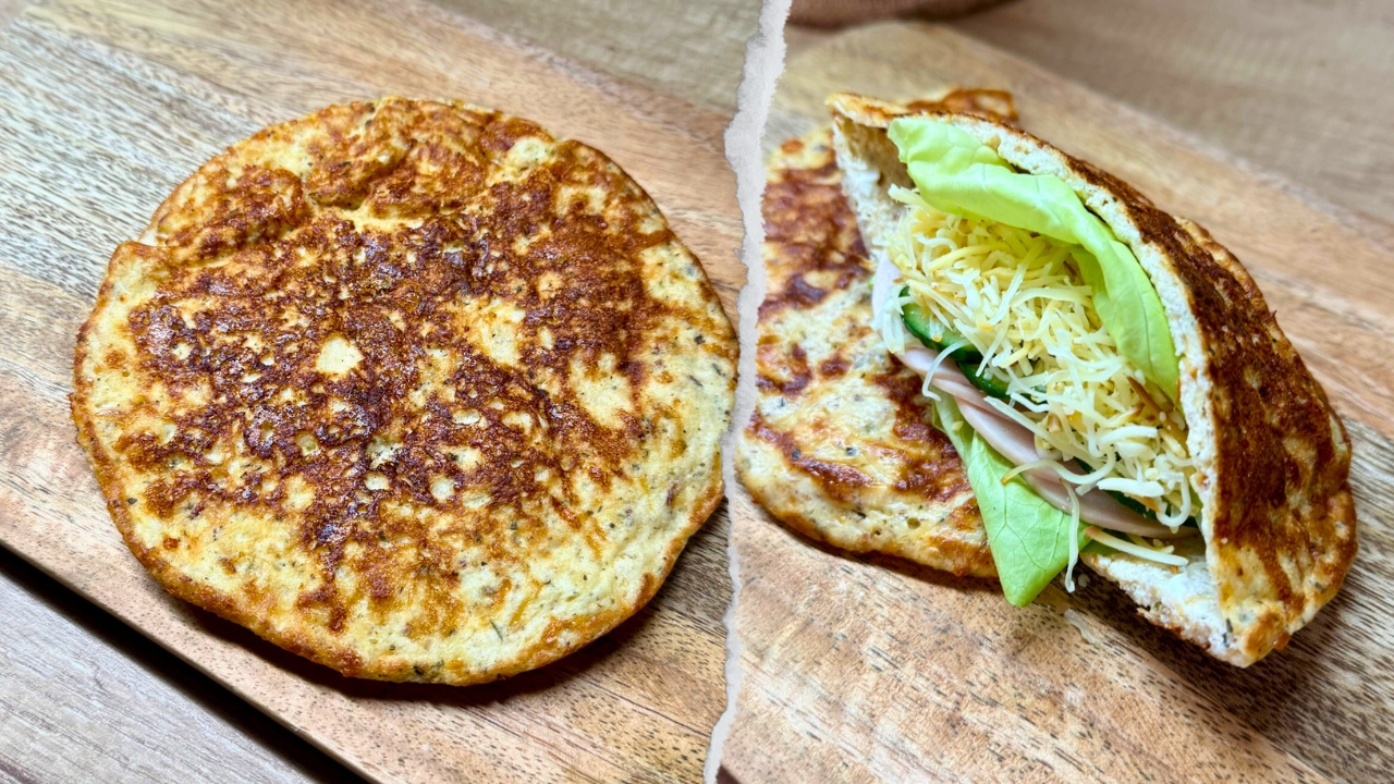 chlebek patelnia pita