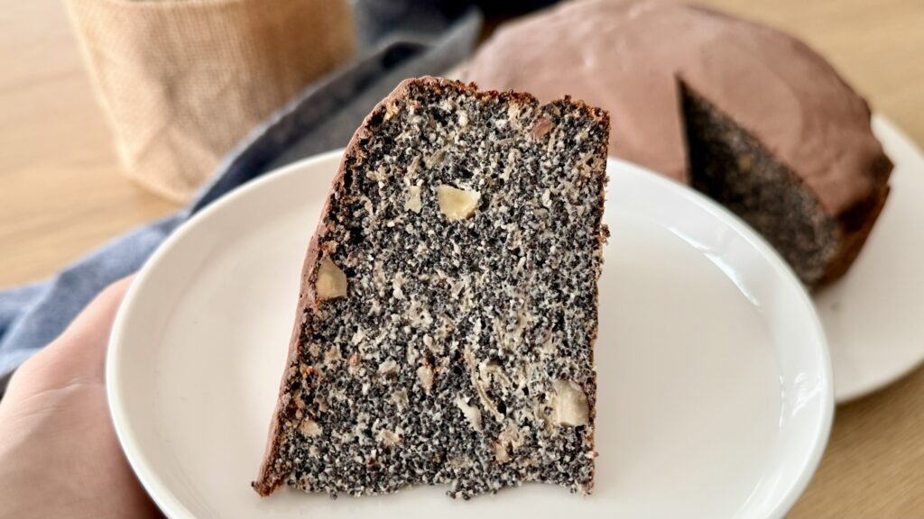 Makowiec japoński low carb