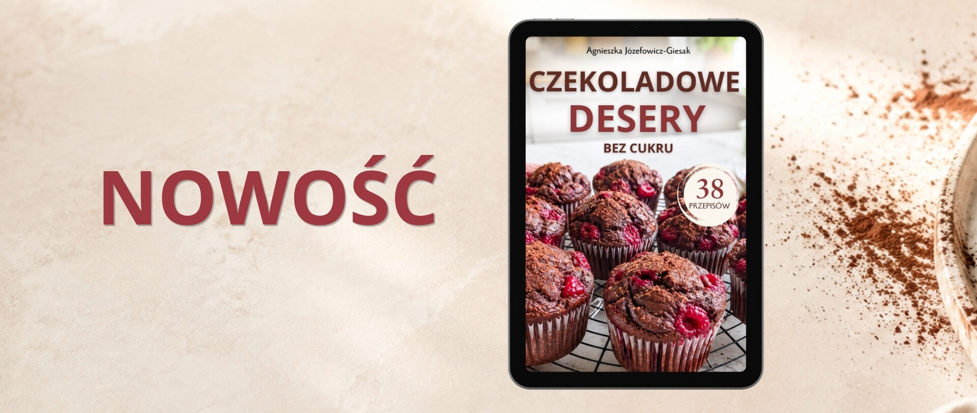czekoladowe przepisy bez cukru
