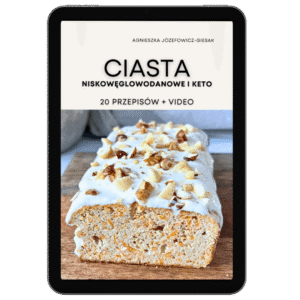 Okładka e-booka Ciasta niskowęglowodanowe i keto