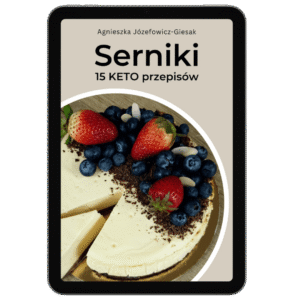 Okładka e-booka Serniki keto i low carb